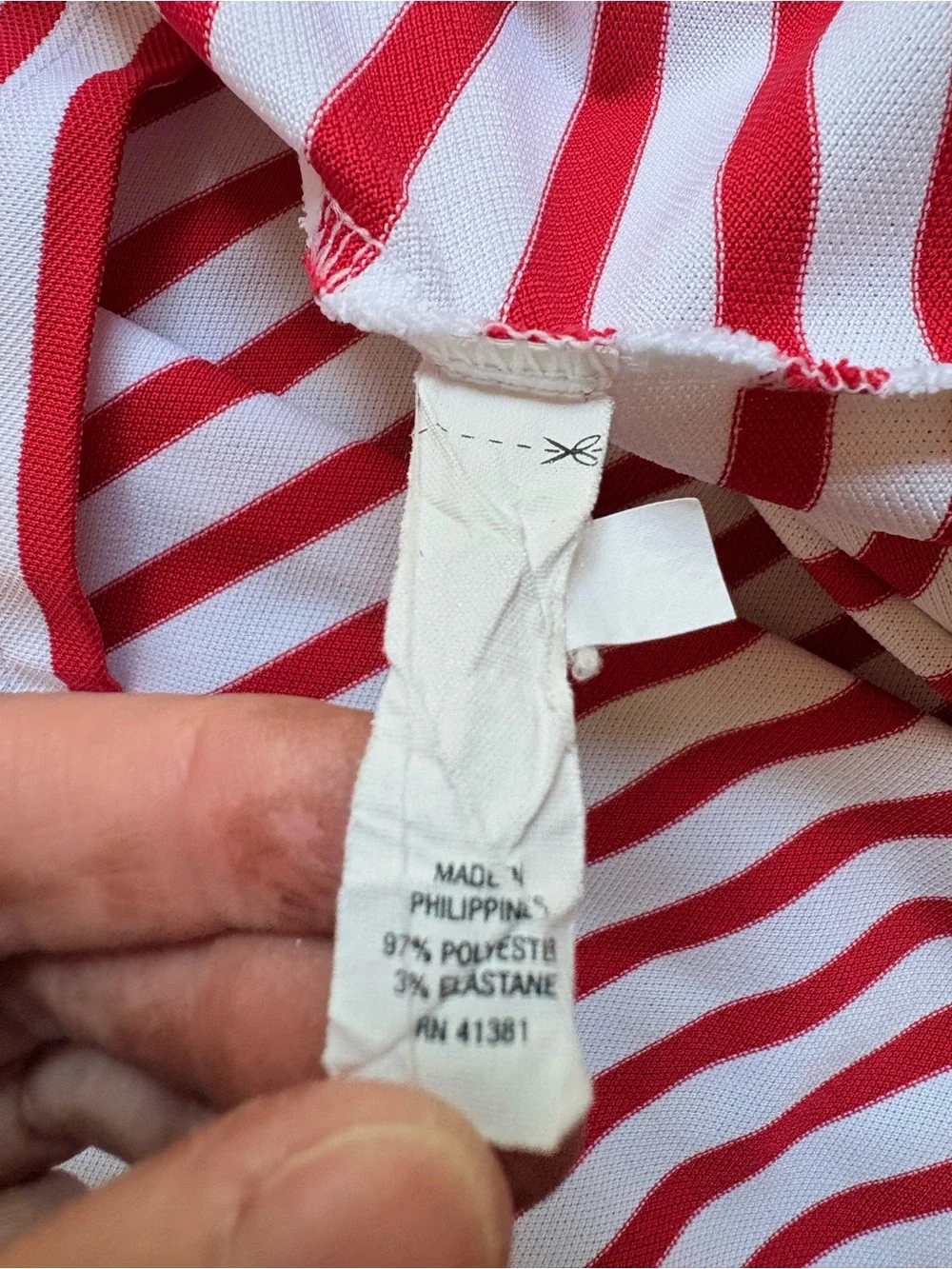 RLX Ralph Lauren Sea Island Red White Striped Golf Polo Shirt Mens XL